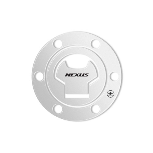 Protection de réservoir 3D argentée ADHESIVE PLUG x Scooter GILERA NEXUS de 2008