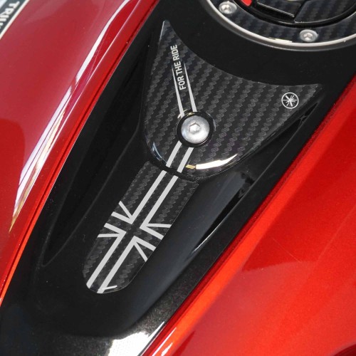 Adesivo 3D Sopraserbatoio protezione compatibile con Triumph Daytona 660 2024