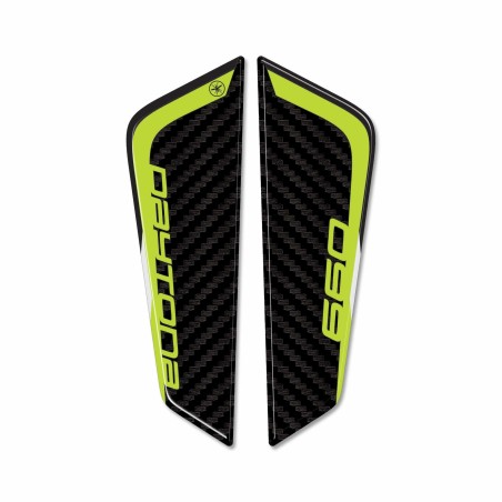 Adesivi resin 3D Protezioni Codino moto compatibili con Triumph Daytona 660 2024