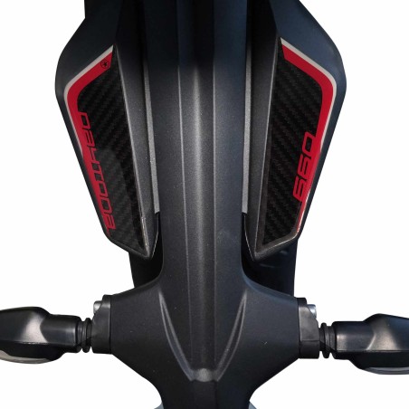 Adesivi resin 3D Protezioni Codino moto compatibili con Triumph Daytona 660 2024