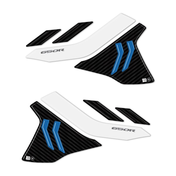 Stickers 3D compatibles avec les protections latérales de réservoir Honda CBR 650 R 2024