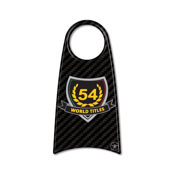 Adesivo 3D Protezione zona chiave accensione compatibile con Aprilia RS 457 2024