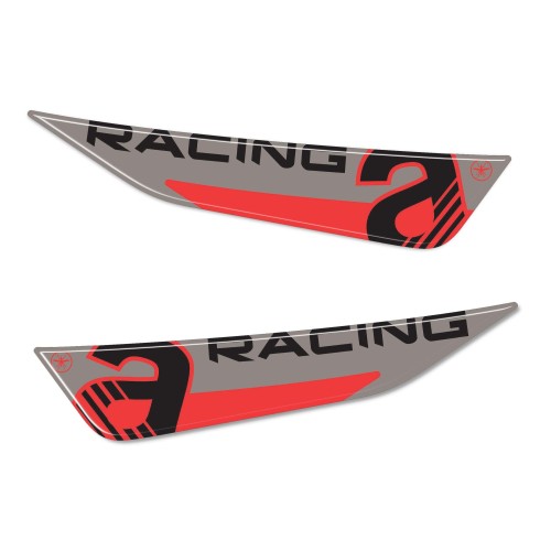 Pegatinas Gel 3D protectores Mangos moto compatible con Aprilia RS 457 2024-2025 2