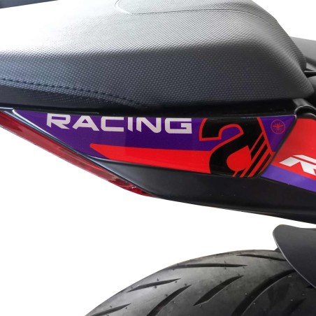 Aufkleber Gel 3D Protektoren Motorradgriffe kompatibel mit Aprilia RS 457 2024-2025