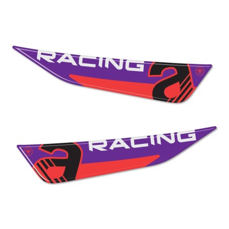 Adesivi Gel 3D protezioni Maniglie moto compatibili con Aprilia RS 457 2024-2025