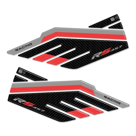 Stickers 3D Tank Side Protectors compatible avec Aprilia RS 457 2024-25