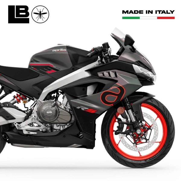 Stickers 3D Tank Side Protectors compatible with Aprilia RS 457 2024-25