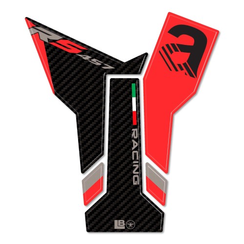 Paraserbatoio Adesivo 3D Protezione moto compatibile con Aprilia RS 457 2024 2