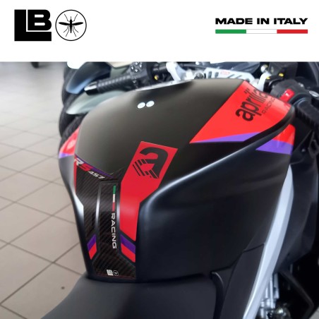 Paraserbatoio Adesivo 3D Protezione moto compatibile con Aprilia RS 457 2024