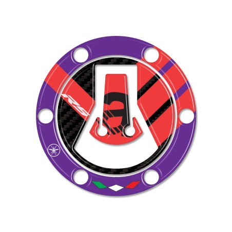 Adesivo 3D Protezione Tappo Serbatoio moto compatibile con Aprilia RS 457 2024