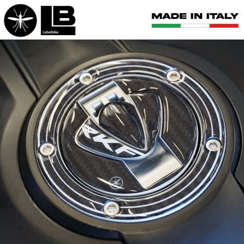 Adesivo 3D Protezione Tappo Serbatoio compatibile con Keeway RKF 125 2018-2025 2