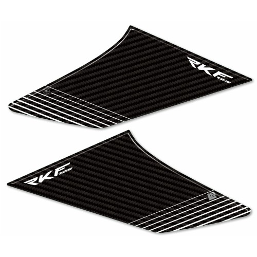 Adesivi 3D Protezioni laterali serbatoio moto compatibile con Keeway RKF 125