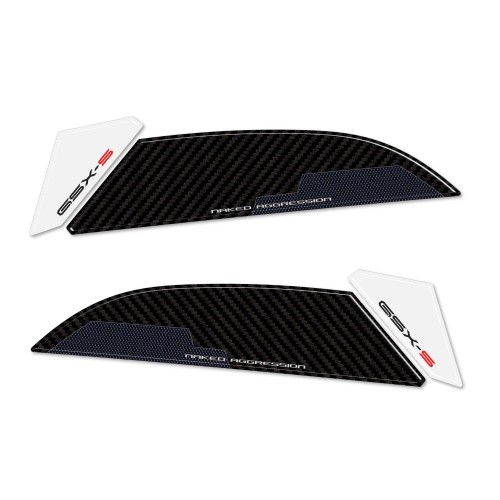 Protections latérales de réservoir 3D Stickers compatibles avec Suzuki GSX-S 1000 2024 2