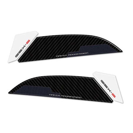 Protezioni Laterali serbatoio Adesivi 3D compatibili con Suzuki GSX-S 1000 2024
