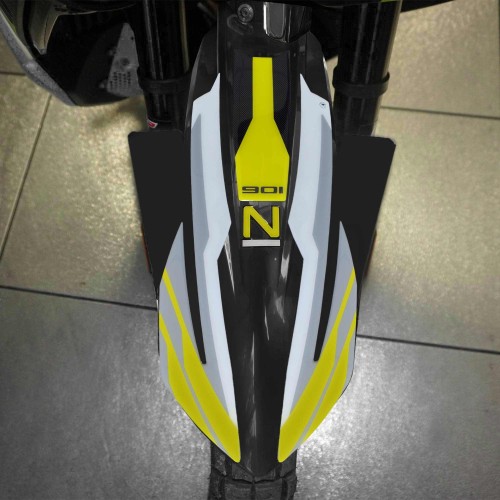 Motorbike High Mudguard Protection Sticker compatible with Husqvarna Norden 901 2024