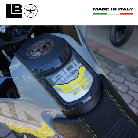 Kit d'autocollants 3D Protecteurs moto compatibles avec Husqvarna Norden 901 2024-25