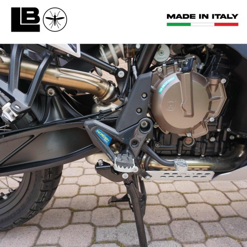 Kit adesivi 3D compatibili con Husqvarna Norden 901 2023 Protezioni per moto 2