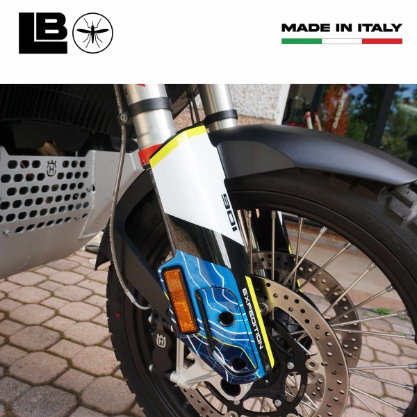 Kit d'autocollants 3D compatibles avec les protections moto Husqvarna Norden 901 2023