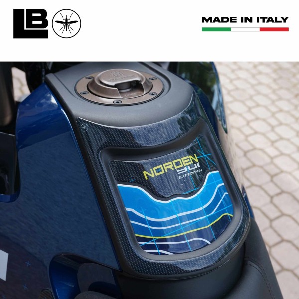 Kit adesivi 3D compatibili con Husqvarna Norden 901 2023 Protezioni per moto