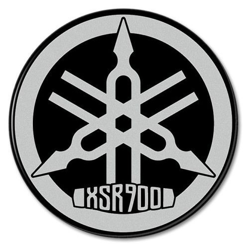 ADESIVO in RESINA 3D ARGENTO PROTEZIONE CARTER XSR900 VARIATORE YAMAHA XSR 900 2