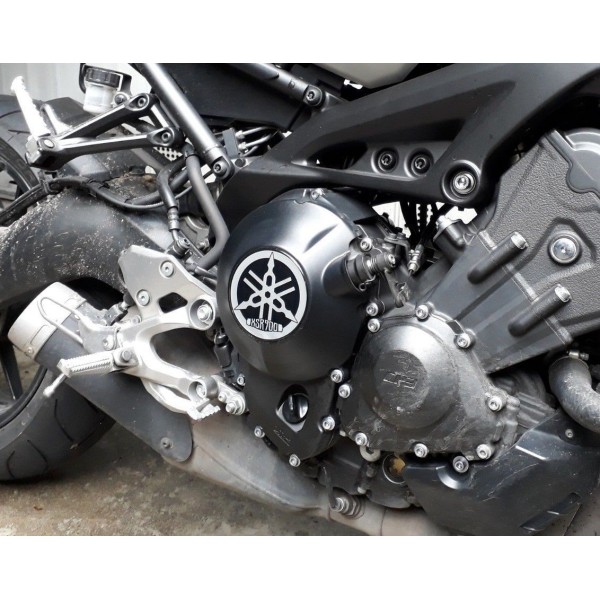 RÉSINE 3D ADHÉSIF ARGENT CARTER PROTECTION XSR900 YAMAHA XSR 900 VARIATEUR