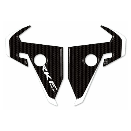 Stickers 3D protecteur de pare-brise moto compatible avec Keeway RKF 125 2018-2025