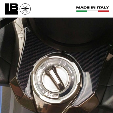 3D Resin Stickers Zone d'Allumage Compatible Scooter Kymco Ak 550 2017-2022