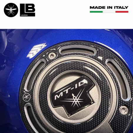 ADESIVO in GEL 3D PROTEZIONE TAPPO SERBATOIO compatibile per MOTO YAMAHA MT-10