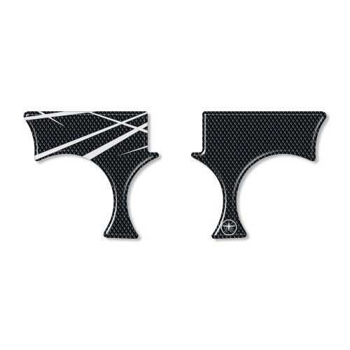 Plaque de direction adhésive en résine 3D compatible avec Honda Africa Twin 1000 - 1100