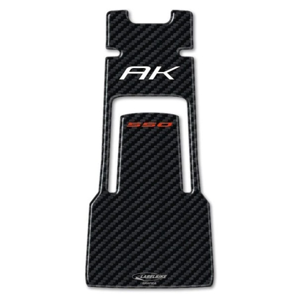 Autocollant de porte de réservoir 3d Compatible Scooter Kymco Ak 550 2017-2022