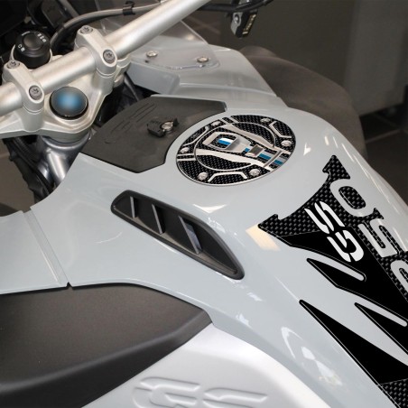 Kit de protector y tapa de gel 3D compatible para moto BMW GS R1250
