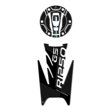 Kit protecteur et capuchon en gel 3D compatible avec la moto BMW GS R1250