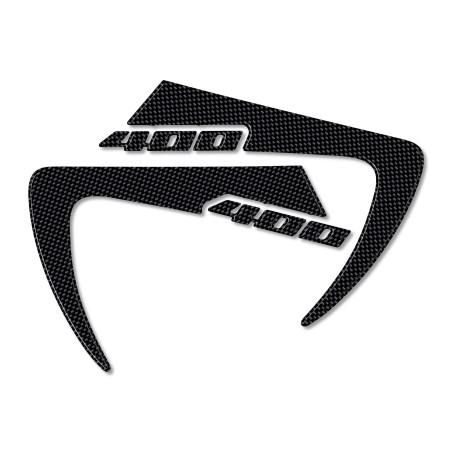 2 ADESIVI 3D GEL PROTEZIONE SPIGOLI compatibili per SUZUKI BURGMAN 400 DAL 2006-2016