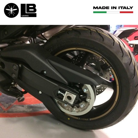 Adhesive Wheel Stripes Kit Compatible For Yamaha Scooter Tmax 2008-2023 Gold