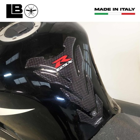 PARASERBATOIO ADESIVI 3D SUZUKI PROTEZIONE SERBATOIO per MOTO GSXR GSX-R Carbon