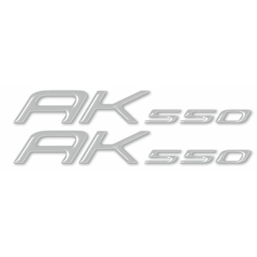 2 RESIN 3D WRITE AK 550 ADHESIVES/STICKERS für KIMCO AK550 SCOOTER neu 2