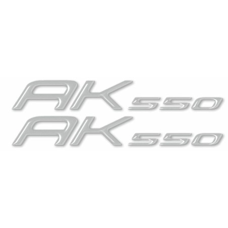 2 RESIN 3D WRITE AK 550 ADHESIVES/STICKERS pour KIMCO AK550 SCOOTER nouveau