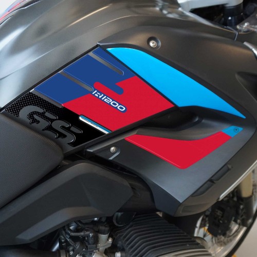 3D MOTO SIDE PROTECTIONS kompatibel mit BMW 1200 GS R1200 2008-2012