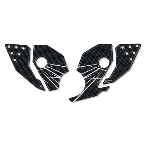 Pegatinas protectoras de talón de gel 3D compatibles con Honda Africa Twin 1000