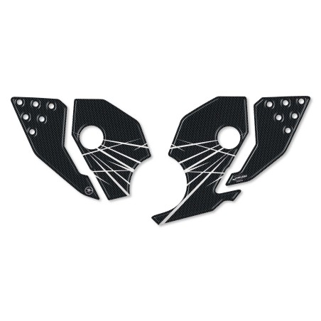 3D Gel Heel Protector Stickers Compatible with Honda Africa Twin 1000