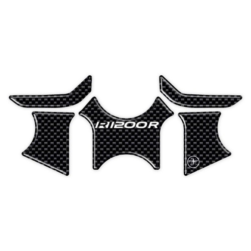 Plaque de protection de fourche en gel 3D compatible avec les motos BMW R1200R jusqu'à 2015