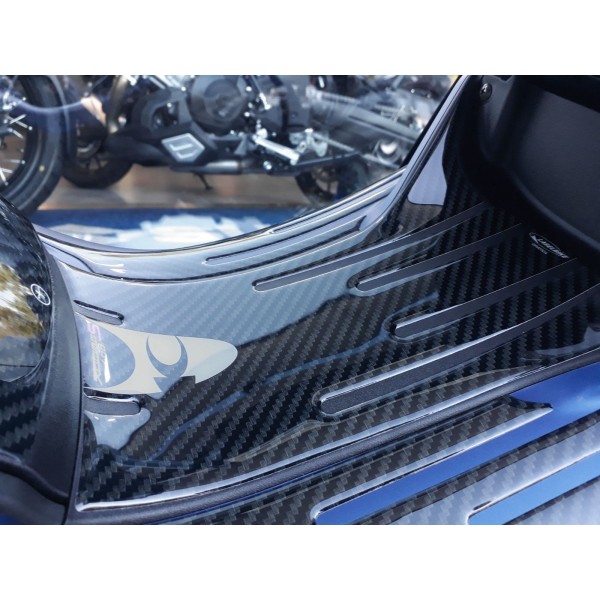 ADHESIVE 3D gel PEDESTRIAN PROTECTION kompatibel für Kymco XCITING S 400 2018-2023