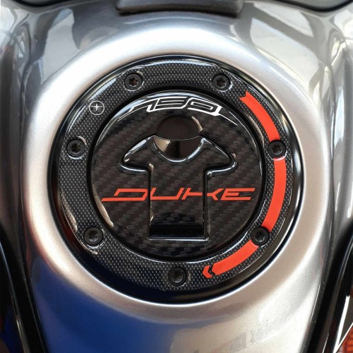 Filler cap protection in 3D gel resin compatible for KTM 790 DUKE motorbikes