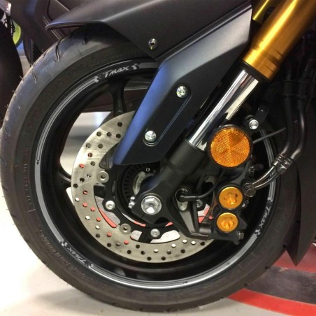 JANTES ADHESIVES compatibles pour scooter YAMAHA TMAX 2008-2025 ARGENT