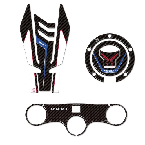 Kit de protection en gel 3D pour les motos compatibles Honda CBR1000RR Fireblade