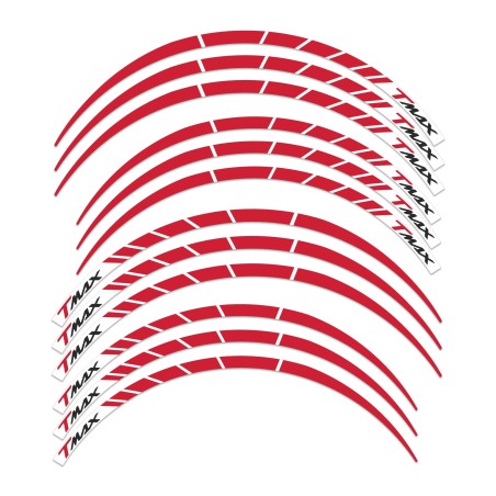 JANTES ADHÉSIVES BANDES compatibles x scooter YAMAHA TMAX 2001-2007 anniversaire