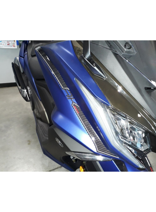 Kymco Ak 550 2017-2022 Kymco Ak 550 Scooter Compatible Front Bands 3d Sticker Kit 2