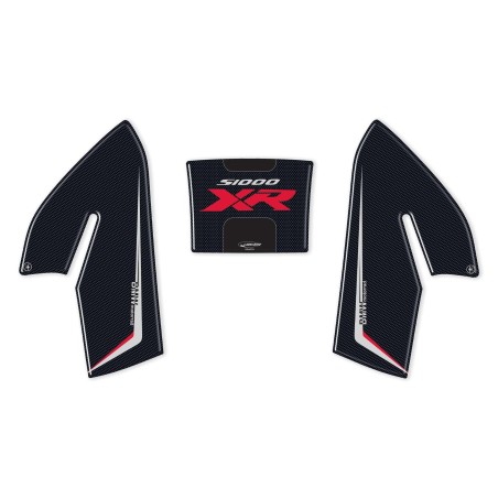 KIT ADESIVI 3D S1000 XR PROTEZIONI SERBATOIO compatibili per MOTO BMW S1000XR