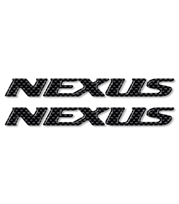 2 RESIN 3D WRITE NEXUS ADHESIVES-STICKERS compatible for GILERA SCOOTERS