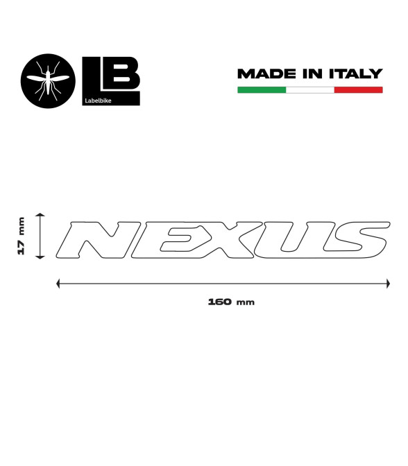 2 RESIN 3D WRITE NEXUS ADHESIVES-STICKERS compatible for GILERA SCOOTERS